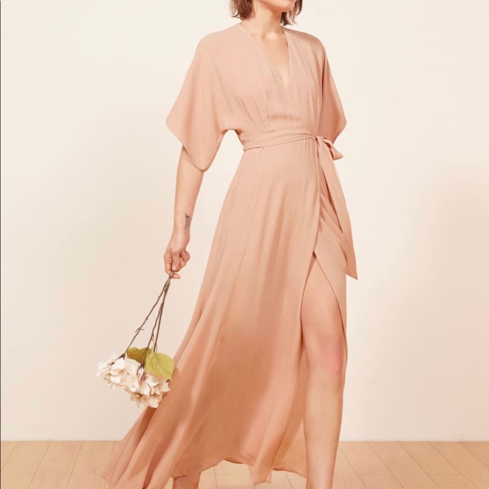 Reformation bridesmaid/wedding dress